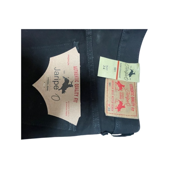 Man’s Denim Jeans Cowboy Cut Slim Fit made in Mexico Pantalón de Mezclilla - Picture 2 of 9